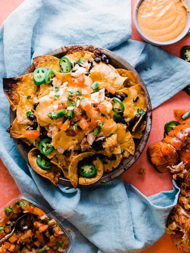 Seafood Nachos.